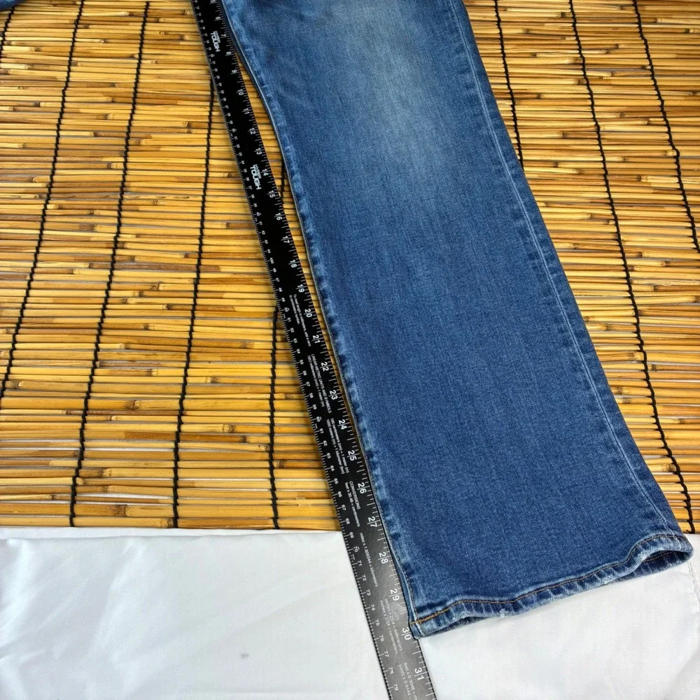 Lucky Brand 363 Vintage Straight Mens Blue Medium Wash Denim Jeans 32x30